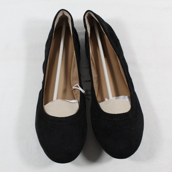 Amazon Essentials Women's Belice Ballet Flat - Black 10M - Picture 3 of 5